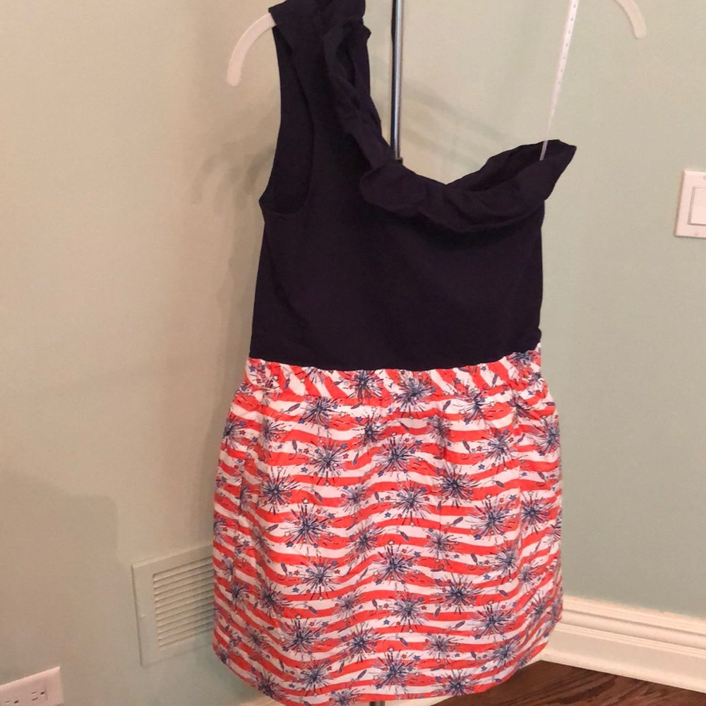 Lily Pulitzer Fourth of July print dress